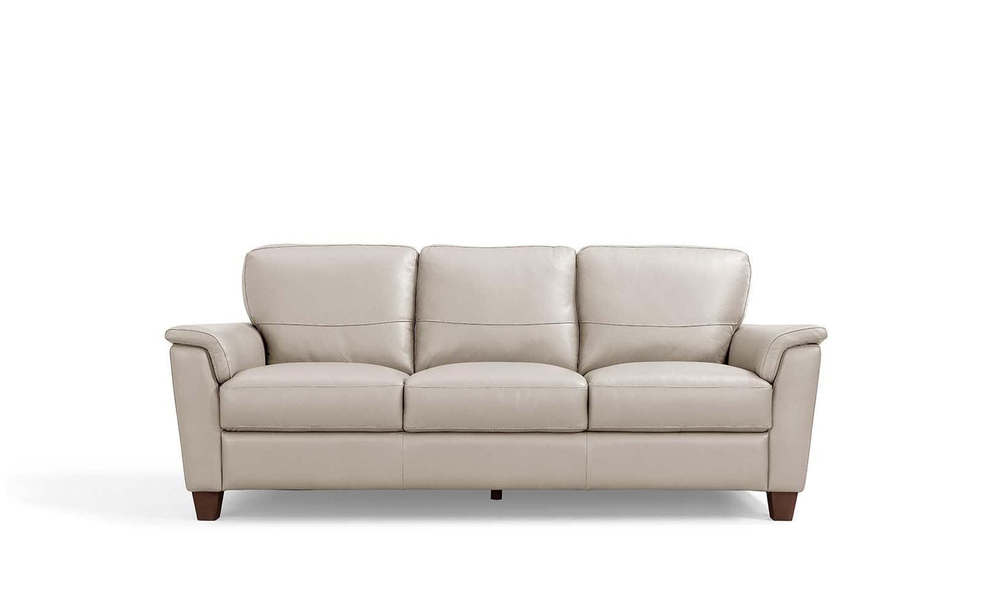 ACME Pacific Palisades Sofa , Beige Leather FredCo