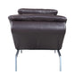 ACME Padilla Chaise Lounge w/Pillow & USB Port, Brown Fabric FredCo