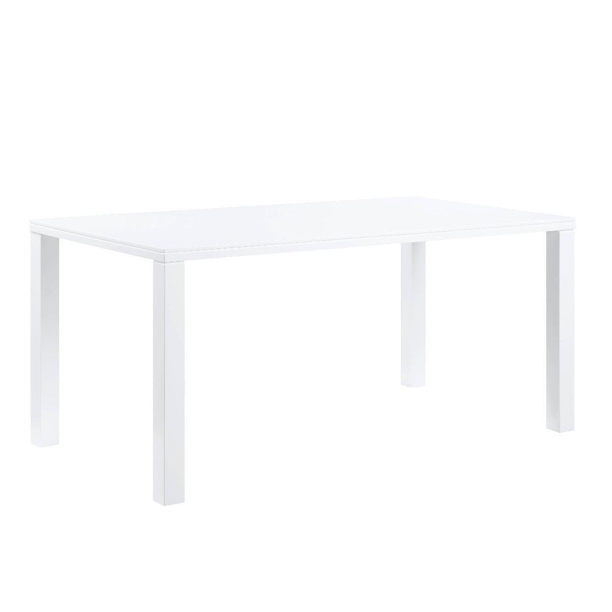 ACME Pagan Dining Table, White High Gloss Finish FredCo