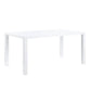 ACME Pagan Dining Table, White High Gloss Finish FredCo