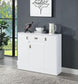 ACME Pagan Server, White High Gloss Finish FredCo
