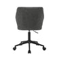 ACME Pakuna Office Chair, Vintage Gray PU & Black FredCo