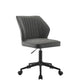 ACME Pakuna Office Chair, Vintage Gray PU & Black FredCo