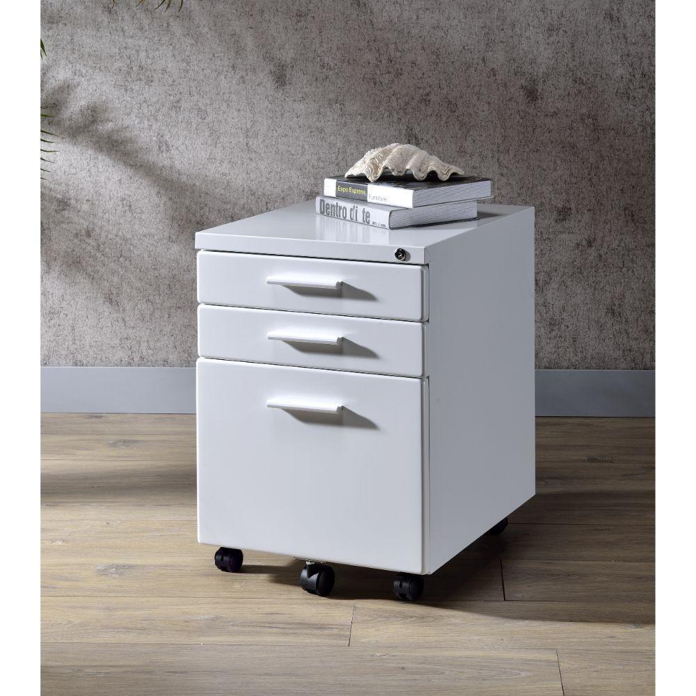 ACME Peden File Cabinet, White FredCo