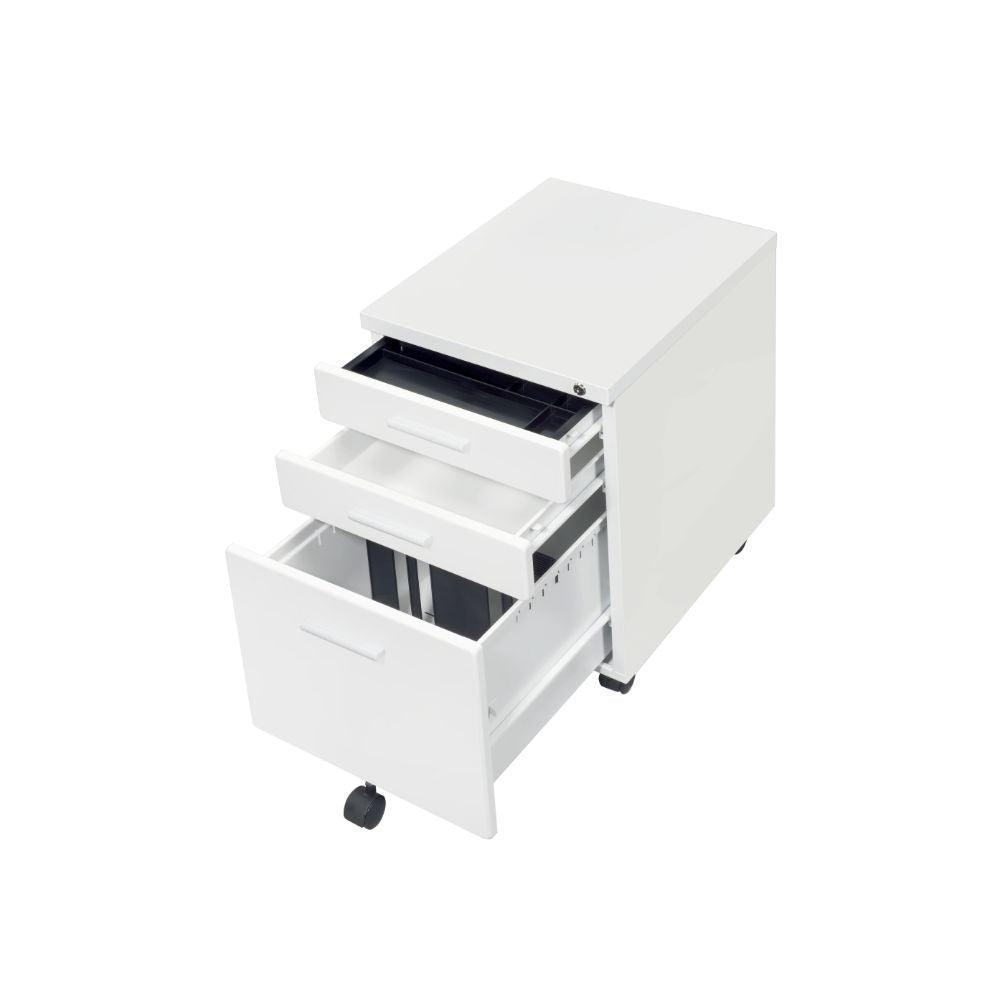 ACME Peden File Cabinet, White FredCo