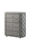 ACME Perine Chest, Gray Velvet FredCo