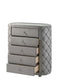 ACME Perine Chest, Gray Velvet FredCo