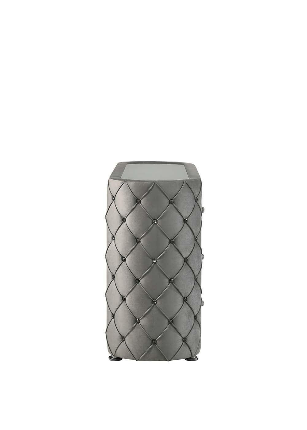 ACME Perine Dresser, Gray Velvet FredCo