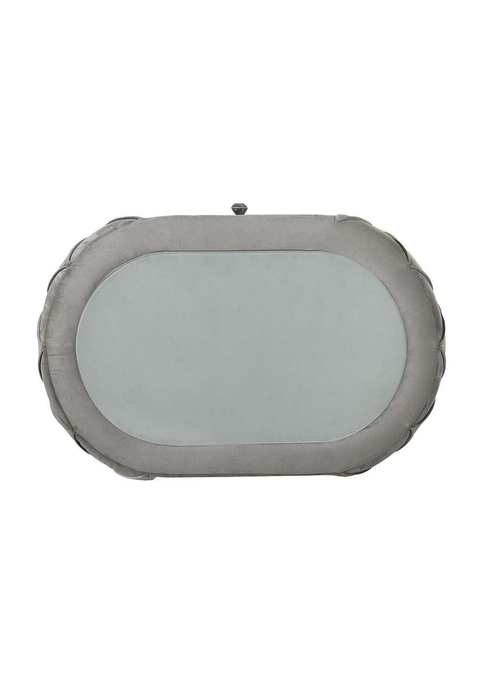ACME Perine Nightstand, Gray Velvet FredCo
