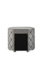 ACME Perine Nightstand, Gray Velvet FredCo