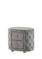 ACME Perine Nightstand, Gray Velvet FredCo