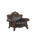 ACME Picardy Chair w/1 Pillow, Vintage Honey Oak & PU FredCo
