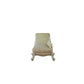 ACME Picardy Chaise w/ Pillows, Antique Pearl & Fabric FredCo