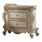 ACME Picardy Nightstand, Antique Pearl FredCo