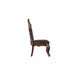 ACME Picardy Side Chair (Set-2), Honey Oak & PU FredCo