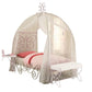 ACME Priya II Full Bed w/Canopy, White & Light Purple FredCo
