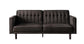 ACME Qinven Adjustable Sofa , Dark Brown Velvet FredCo