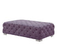 ACME Qokmis Sectional - Ottoman, Purple Velvet FredCo