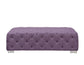 ACME Qokmis Sectional - Ottoman, Purple Velvet FredCo
