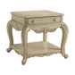 ACME Ragenardus End Table, Antique White FredCo