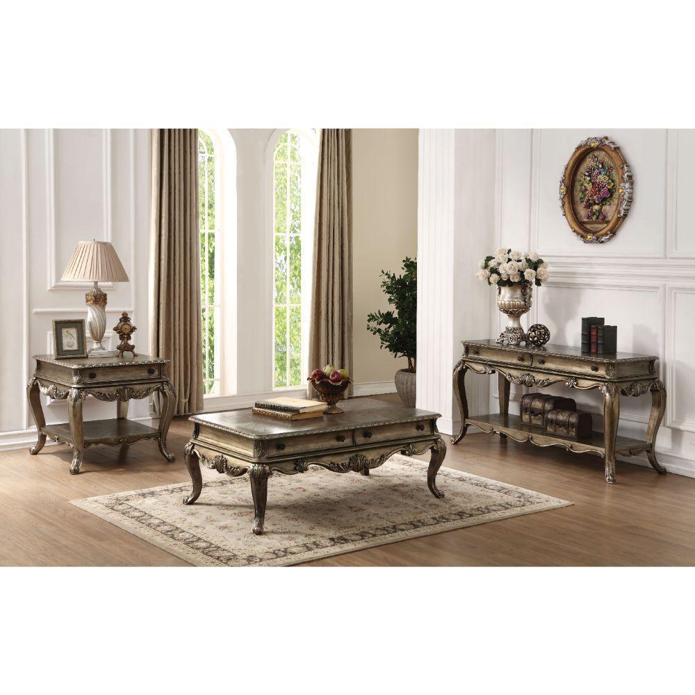 ACME Ragenardus Sofa Table, Vintage Oak FredCo