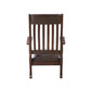 ACME Raina Rocking Chair, Brown PU & Walnut Finish FredCo