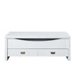 ACME Ramiel Coffee Table w/Lift Top, High Gloss White Finish FredCo