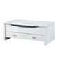 ACME Ramiel Coffee Table w/Lift Top, High Gloss White Finish FredCo