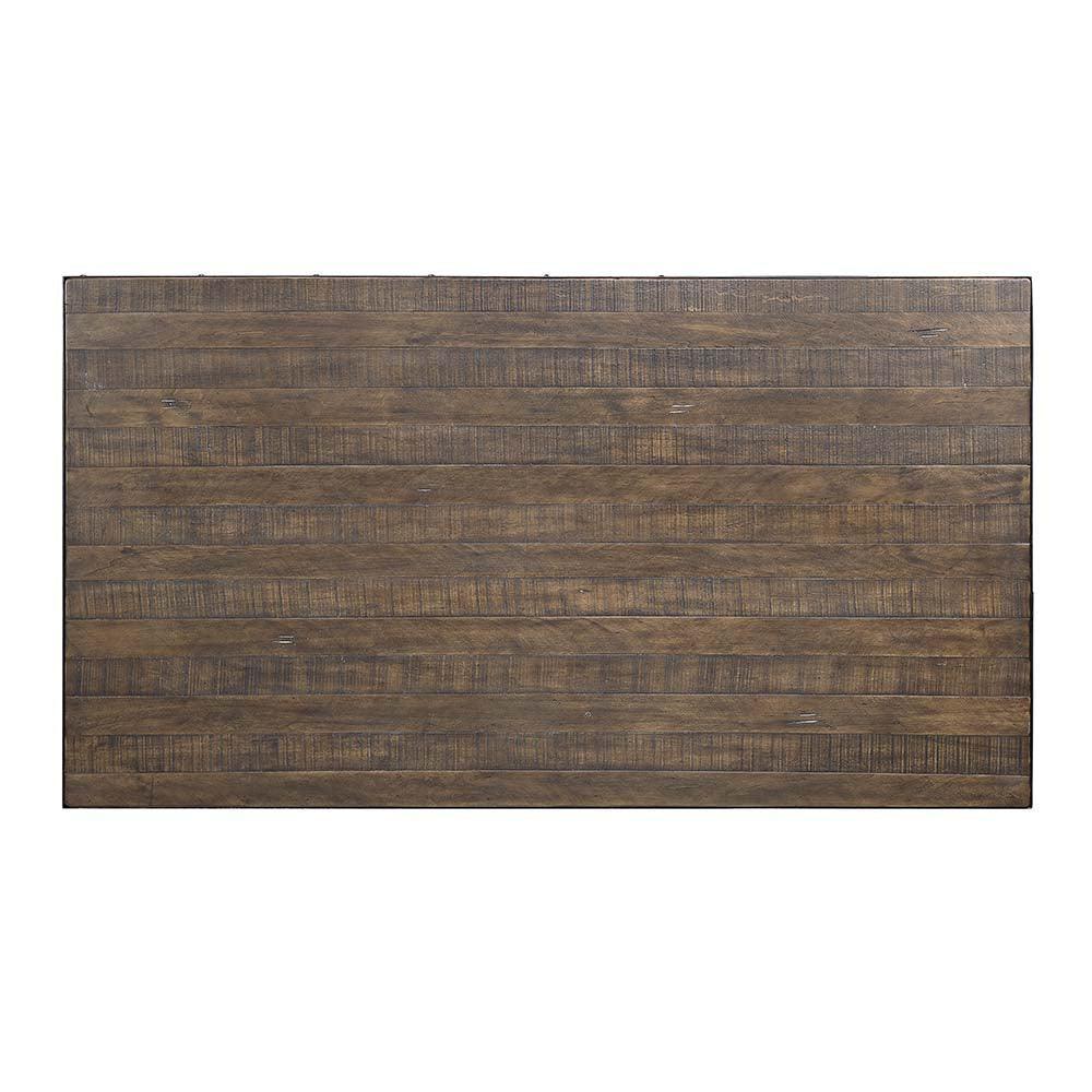 ACME Raphaela Dining Table, Weathered Cherry Finish FredCo