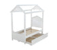 ACME Rapunzel Twin Bed, White 37350T FredCo