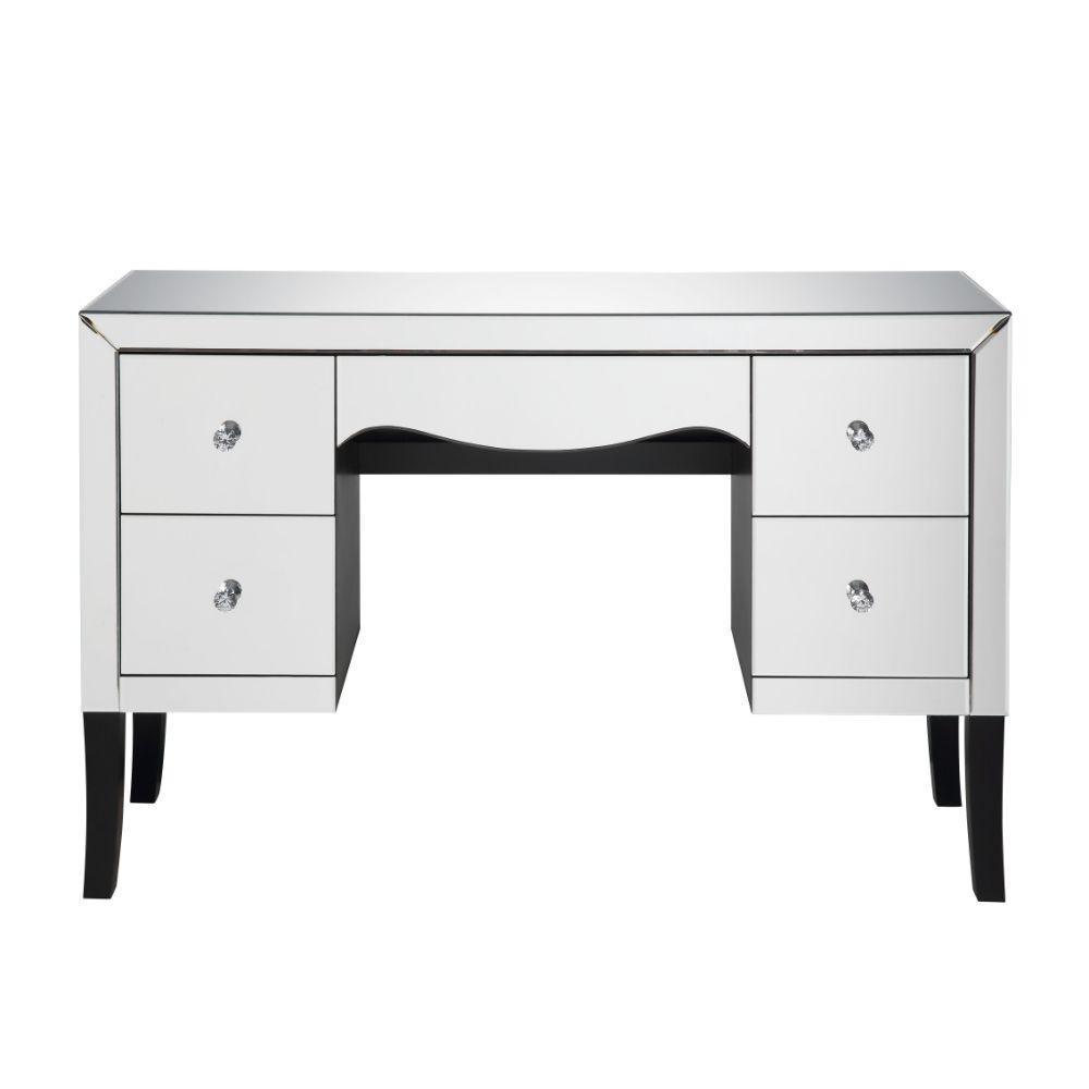 ACME Ratana Vanity Desk, Mirrored FredCo