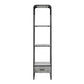 ACME Raziela Side Pier, Concrete Gray & Black Finish FredCo