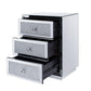 ACME Rekha Accent Table, Mirrored FredCo
