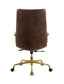 ACME Rolento Executive Office Chair, Espresso Top Grain Leather FredCo
