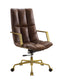 ACME Rolento Executive Office Chair, Espresso Top Grain Leather FredCo