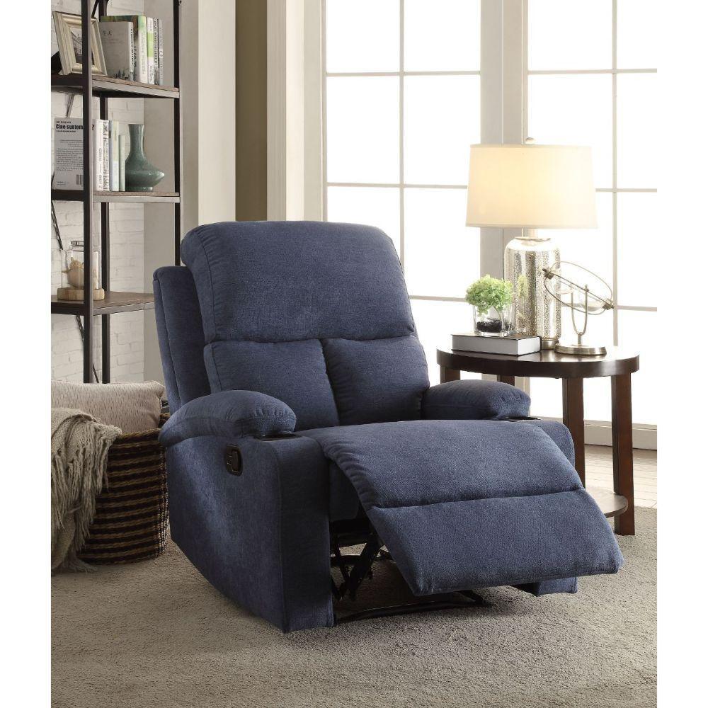 ACME Rosia Recliner, Blue Velvet FredCo