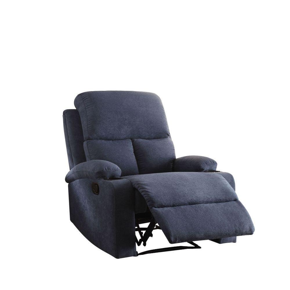 ACME Rosia Recliner, Blue Velvet FredCo