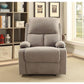ACME Rosia Recliner, Gray Velvet FredCo