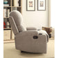 ACME Rosia Recliner, Gray Velvet FredCo
