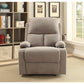 ACME Rosia Recliner, Gray Velvet FredCo