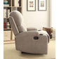 ACME Rosia Recliner, Gray Velvet FredCo