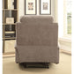 ACME Rosia Recliner, Gray Velvet FredCo