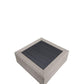 ACME Salena Patio Sectional & Cocktail Table, Beige Fabric & Gray Wicker 45020 FredCo