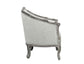 ACME Samael Chair w/Pillow, Gray Linen & Gray Oak Finish FredCo