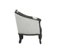 ACME Samael Sofa w/3 Pillows, Gray Linen & Dark Brown Finish FredCo