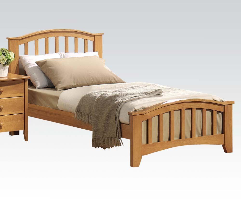 ACME San Marino Twin Bed, Maple 08940T FredCo