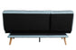 ACME Savilla Adjustable Sofa, Blue Linen & Oak Finish FredCo