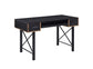 ACME Settea Computer Desk, Black Finish FredCo