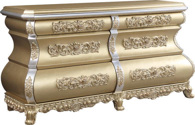 ACME Seville Dresser, Gold FredCo