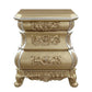 ACME Seville Nightstand, Gold Finish FredCo